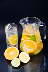 Image showing Citrus Ice Water