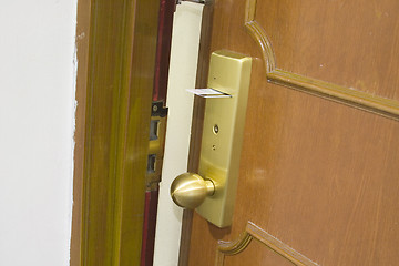 Image showing Electronic lock