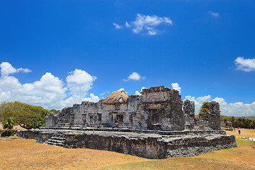 Image showing Ruins in Tulum Mexico