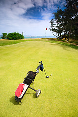 Image showing Coastal Golf Course