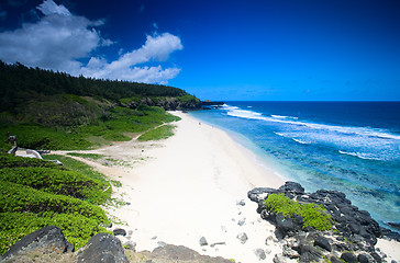 Image showing Gris Gris Beach