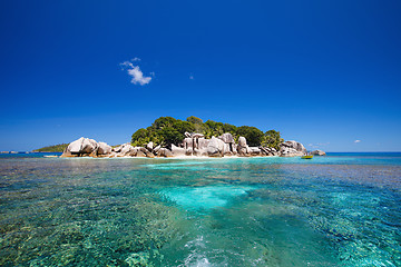 Image showing Coco island in Seychelles