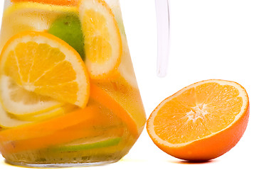 Image showing Citrus Ice Water