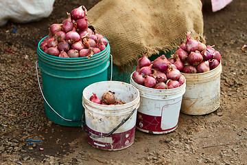 Image showing Road market in Tanzania