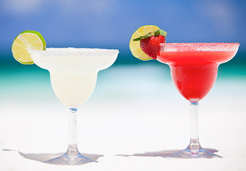 Image showing Margarita cocktails