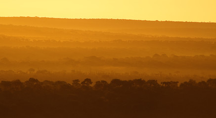 Image showing African sunrise