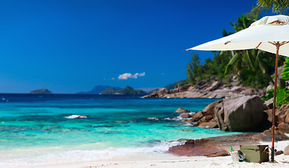 Image showing Beach picnic