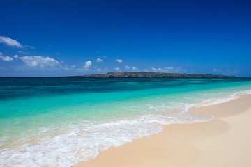 Image showing Perfect tropical beach