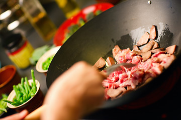 Image showing Cooking wok