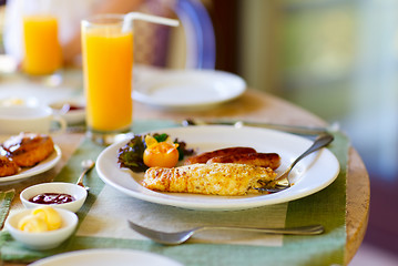 Image showing Delicious breakfast
