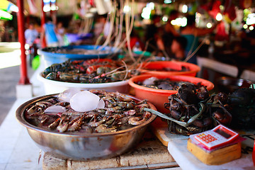 Image showing Seafood market