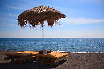 Image showing Volcanic beach