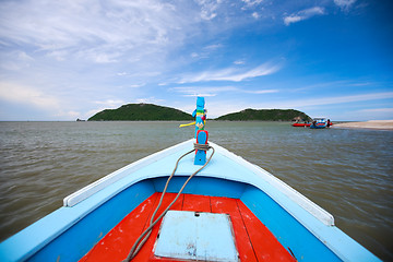 Image showing Traditional Thai boat
