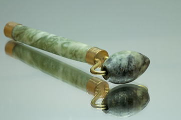 Image showing massage tool made of jade