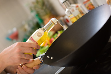 Image showing Chef cooking