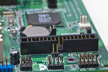 Image showing computer circuit board