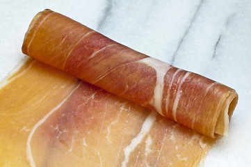 Image showing ham of SpainJamon Serrrano