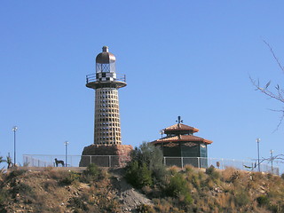 Image showing lighthouse on the coast