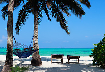 Image showing Perfect tropical beach