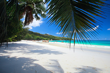 Image showing Stunning tropical beach at Seychelles