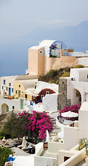 Image showing Oia Village Panorama