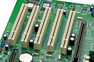 Image showing computer circuit board