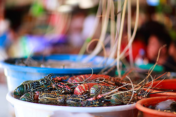 Image showing Seafood market