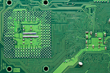 Image showing computer circuit board