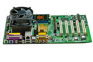 Image showing computer motherboard