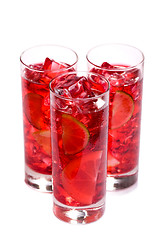 Image showing Refreshing Ice Drink