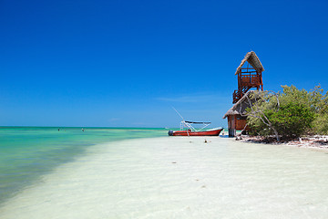 Image showing Holbox island in Mexico