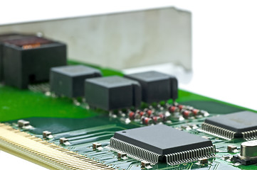 Image showing computer circuit board