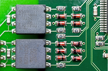 Image showing computer circuit board