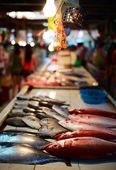 Image showing Seafood market