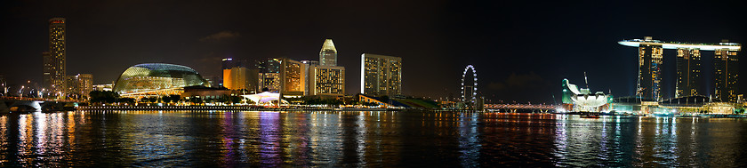 Image showing Night Singapore