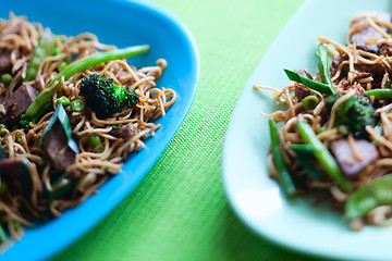 Image showing Delicious meat wok