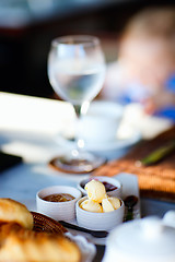 Image showing  Romantic breakfast