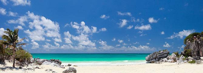 Image showing Caribbean beach