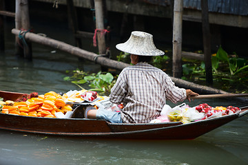 Image showing Floating market