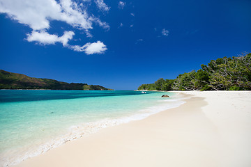 Image showing Stunning tropical beach at Seychelles