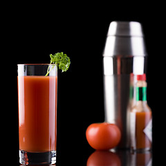 Image showing Bloody Mary Cocktail