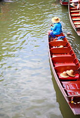 Image showing Floating market