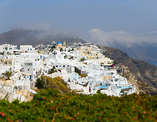 Image showing Santorini view