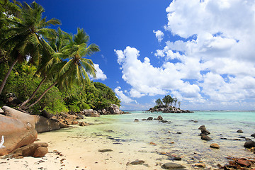 Image showing Perfect beach in Seychelles