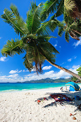 Image showing Perfect beach in Seychelles