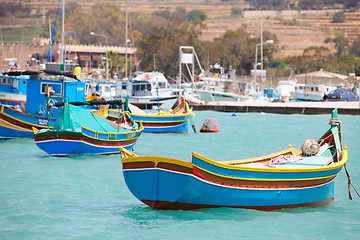 Image showing Marsaxlokk village in Malta