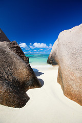 Image showing Anse Source d Argent beach