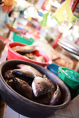 Image showing Seafood market