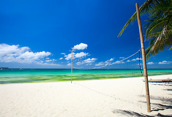 Image showing Beach volleyball