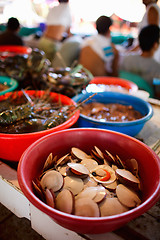 Image showing Seafood market